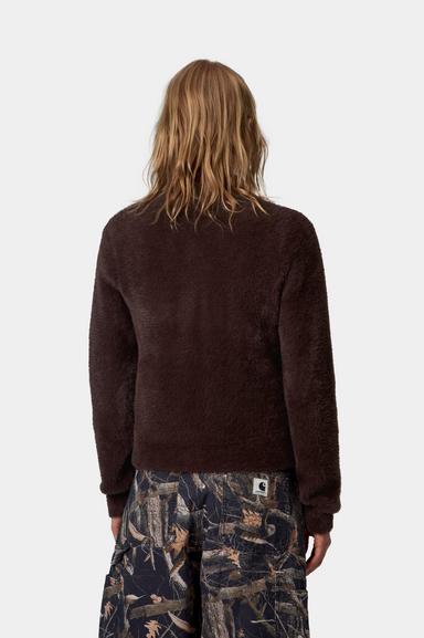 Carhartt WIP W' L/S Maine Polo Sweater Palisander / Palisander
