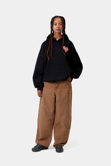 Carhartt WIP Women's Brandon Pant H Brown, Stone canvas