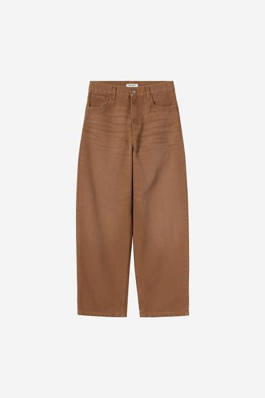 Carhartt WIP Women's Brandon Pant H Brown, Stone canvas