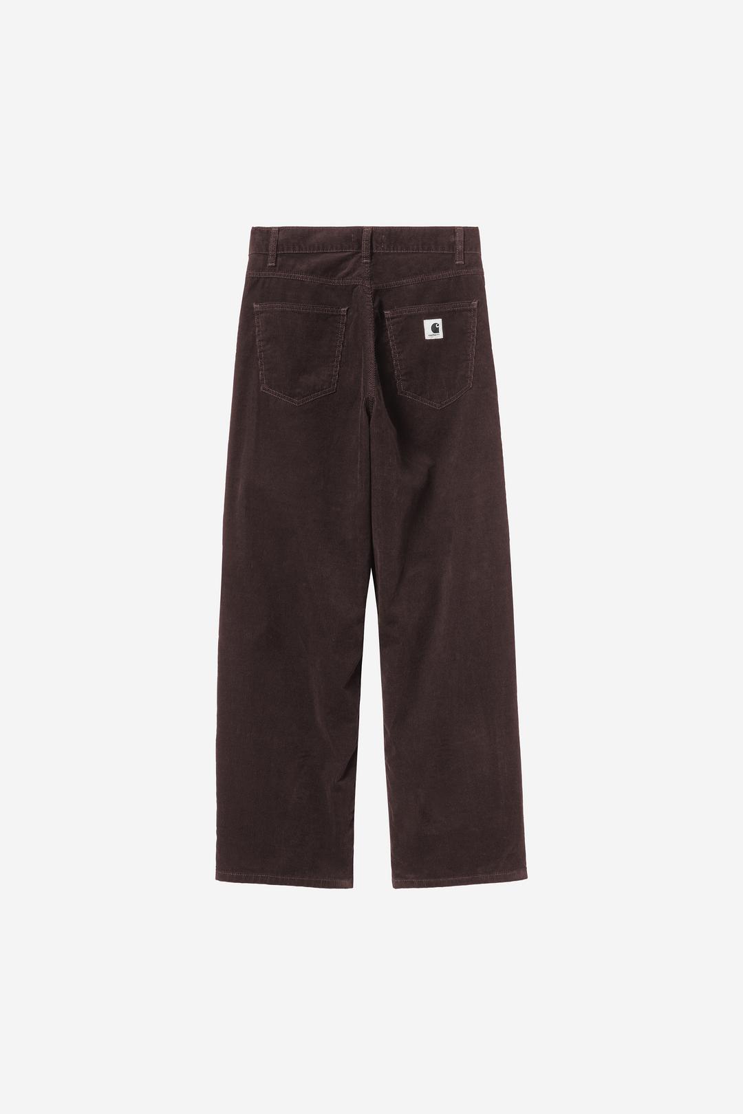 Carhartt WIP Women's Cord Brandon Pant Palisander, Rinsed