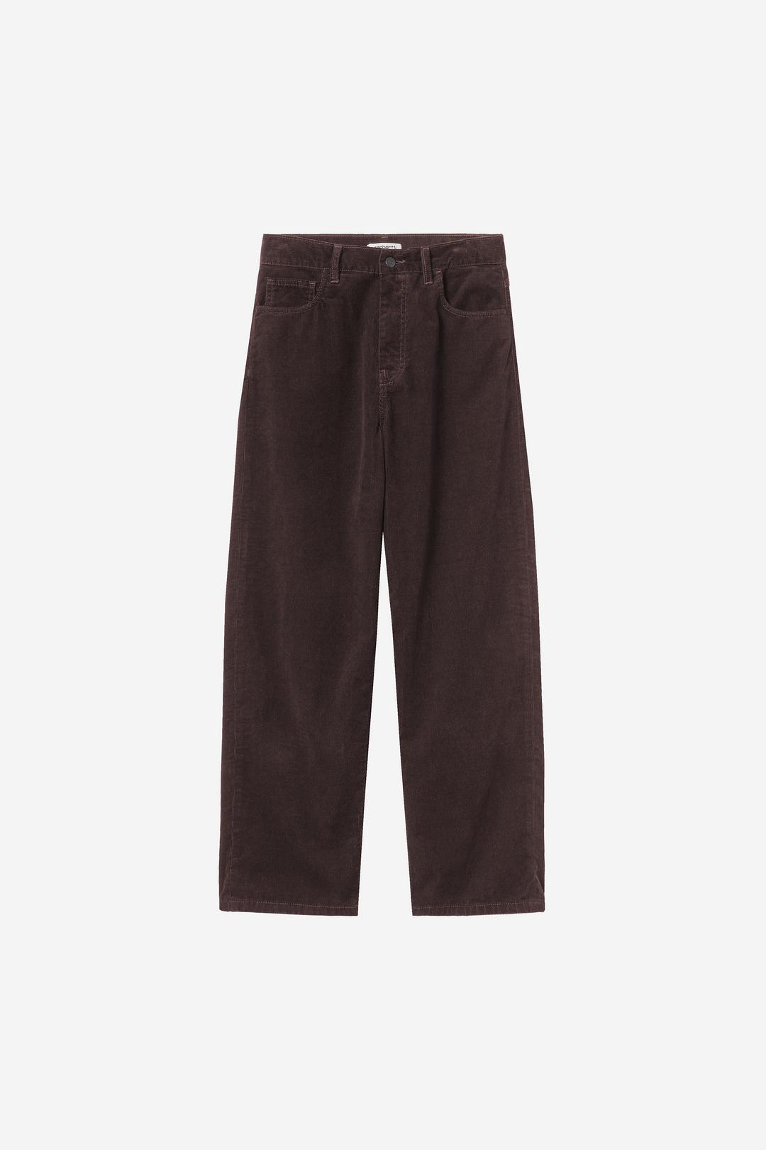 Carhartt WIP Women's Cord Brandon Pant Palisander, Rinsed