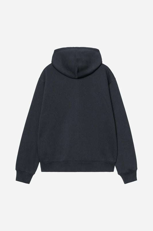 Carhartt WIP Hooded Mack Sweat Jacket Dark Navy