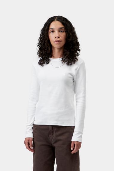 Carhartt WIP W' L/S Philipa T-Shirt White