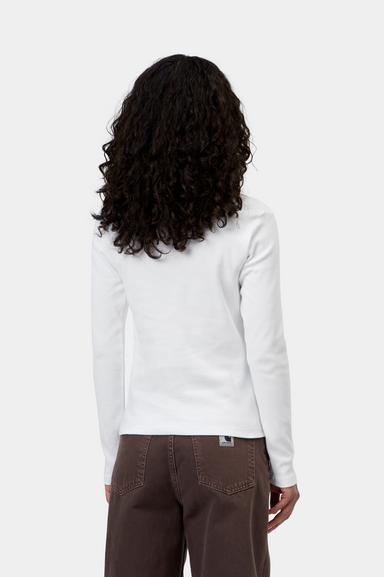Carhartt WIP W' L/S Philipa T-Shirt White