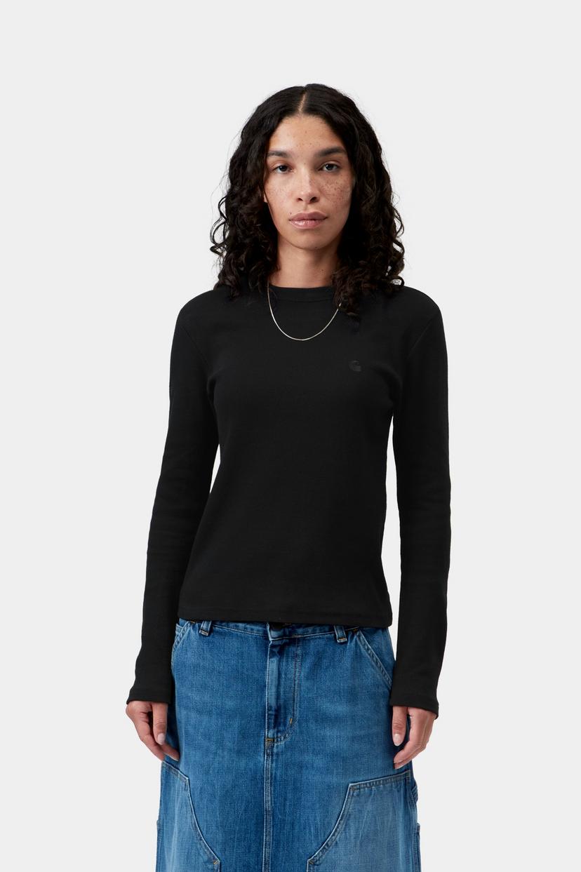 Carhartt WIP W' L/S Philipa T-Shirt Black