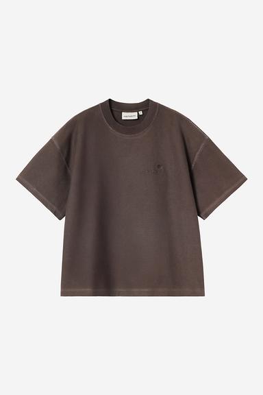 Carhartt WIP Women's S/S Lambert T-Shirt Tobacco Moon wash