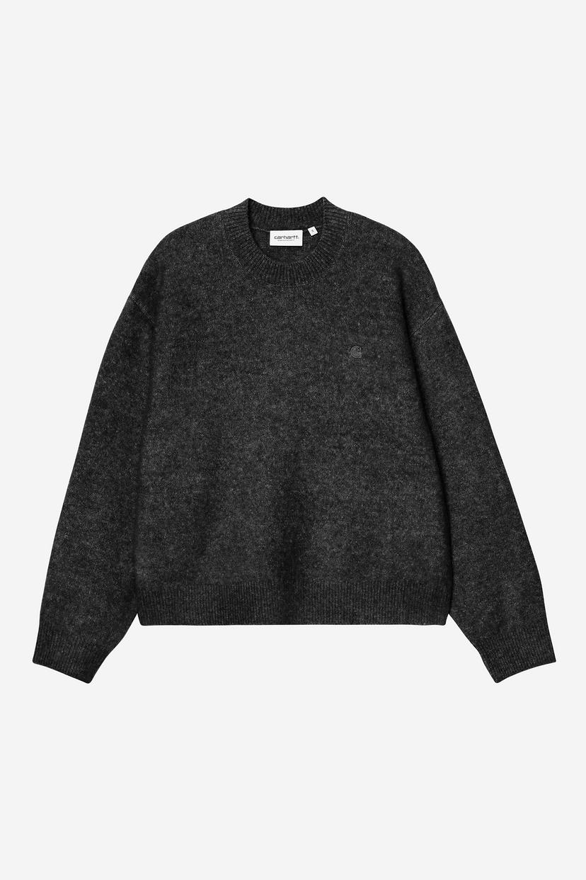 Carhartt WIP W' Curtis Sweater Tangled Black