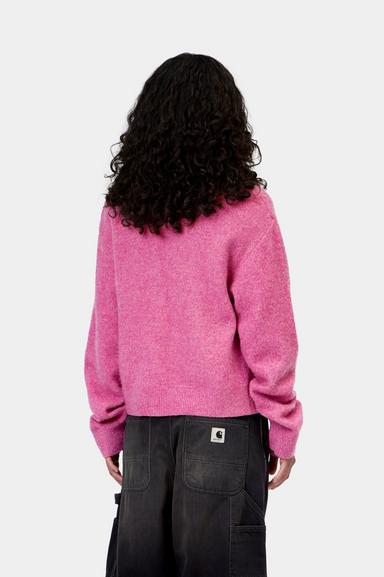 Carhartt WIP Women's Curtis Sweater Tangled Hortensia