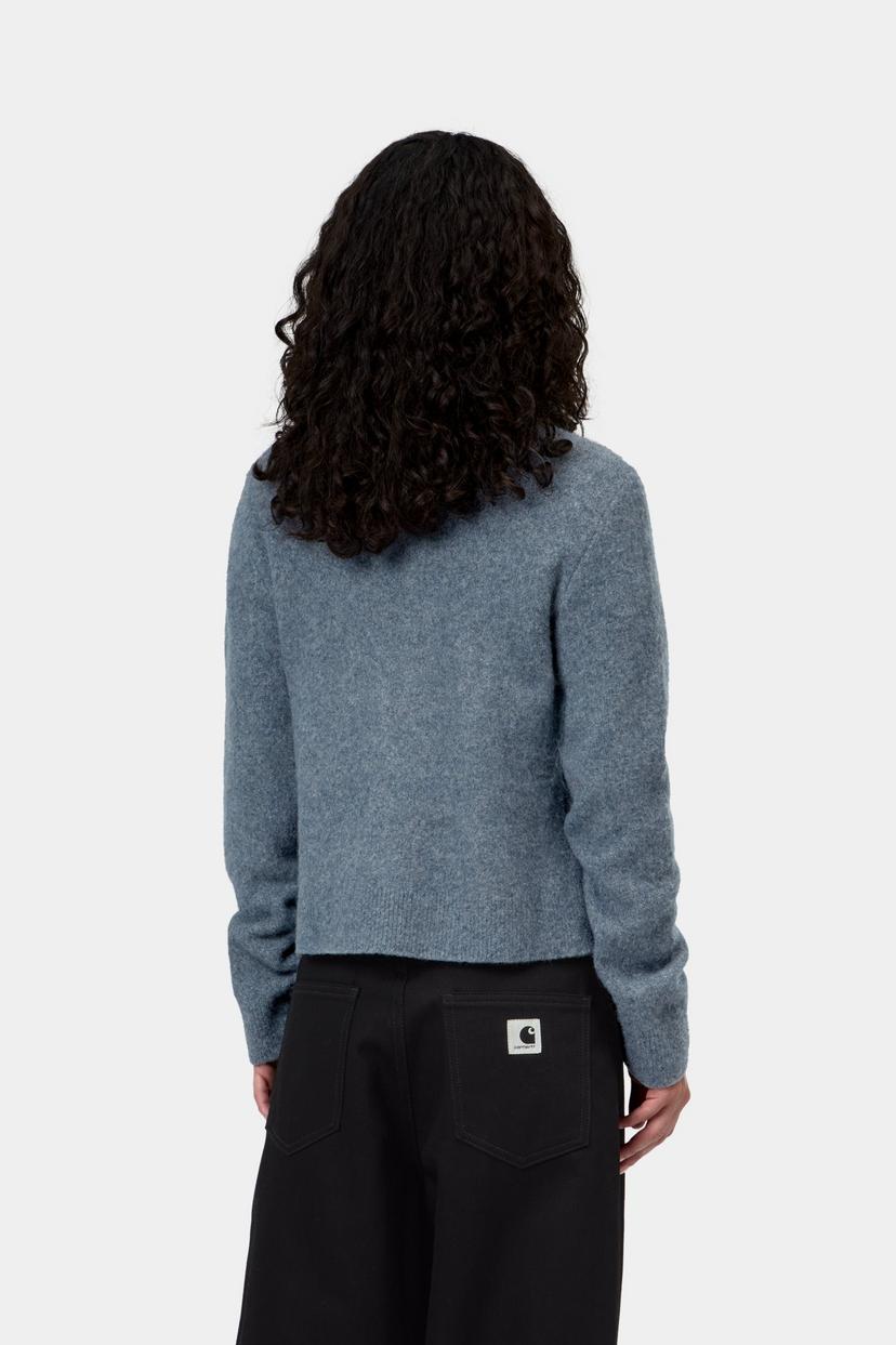 Carhartt WIP W' Curtis Sweater Tangled Shady Blue