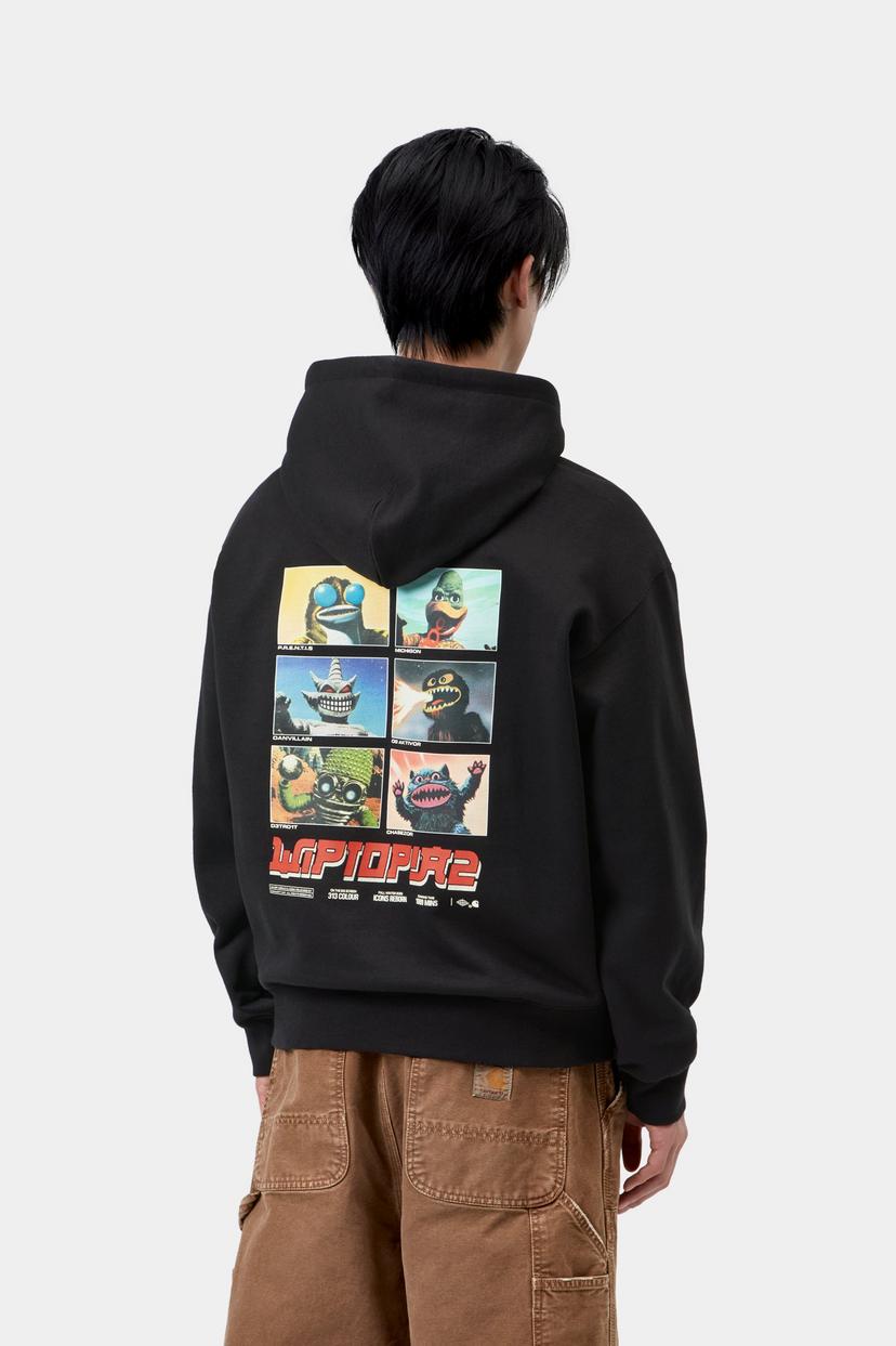 Carhartt WIP Hooded Wiptopia II Sweat Black