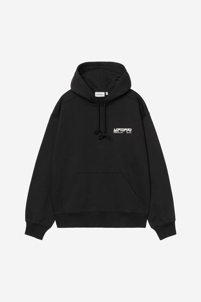 Carhartt WIP Hooded Wiptopia II Sweat Black