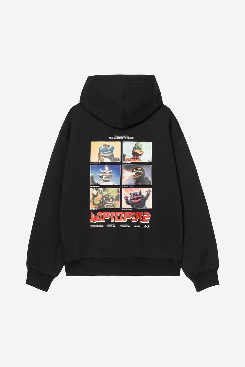 Carhartt WIP Hooded Wiptopia II Sweat Black
