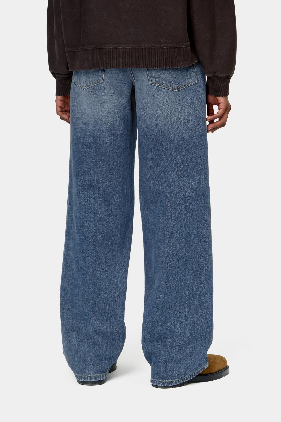 Carhartt WIP Women's Lavine Pant Blue Marble Wash
