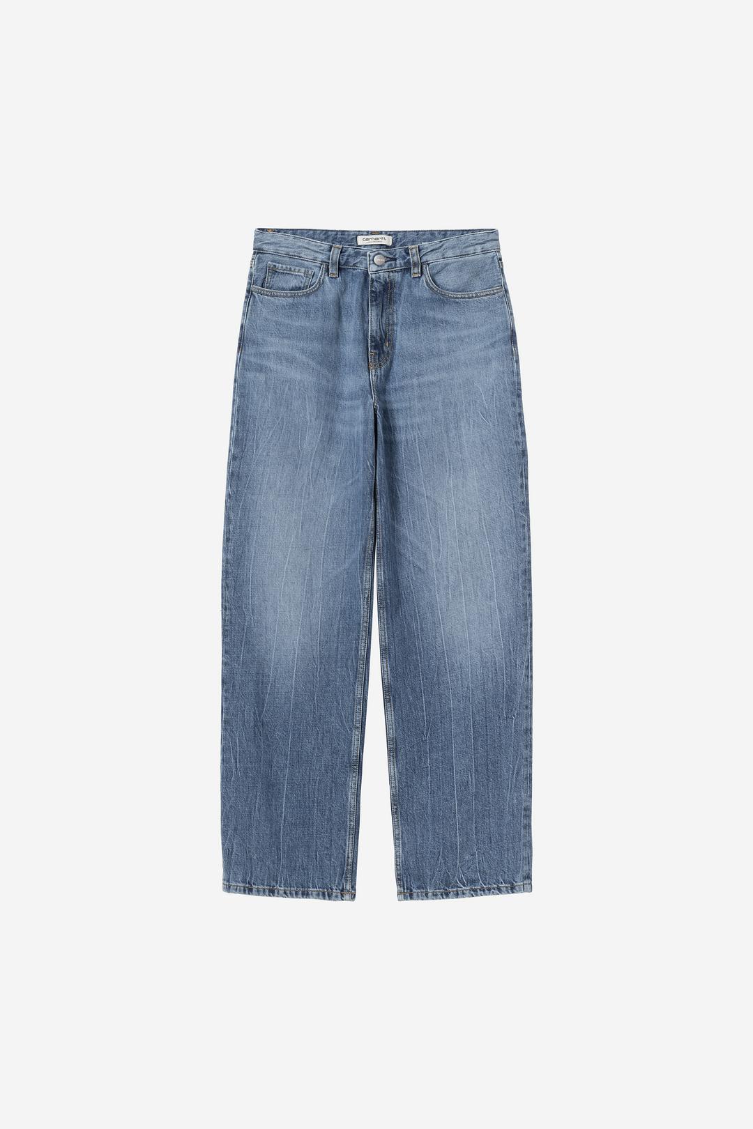 Carhartt WIP Women's Lavine Pant Blue Marble Wash