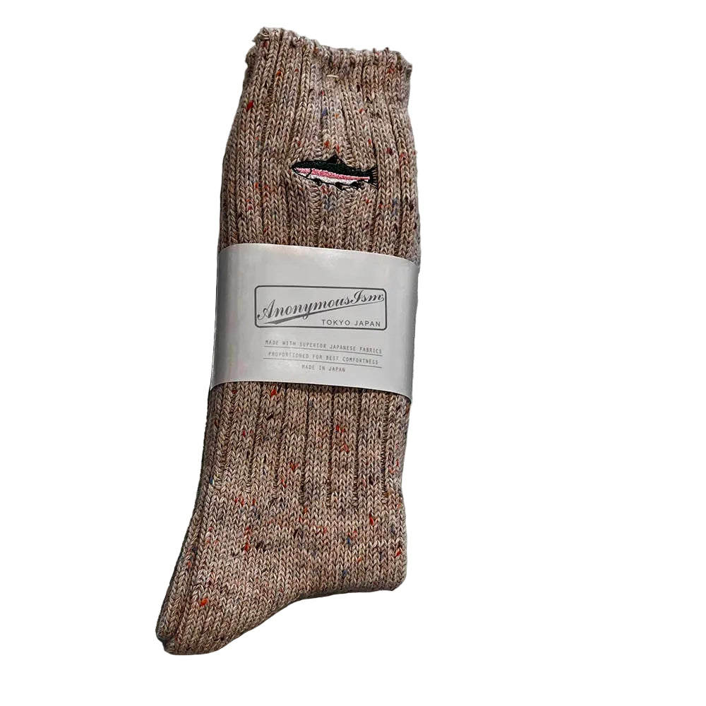 Anonymous Ism Trout EMB Crew Off White