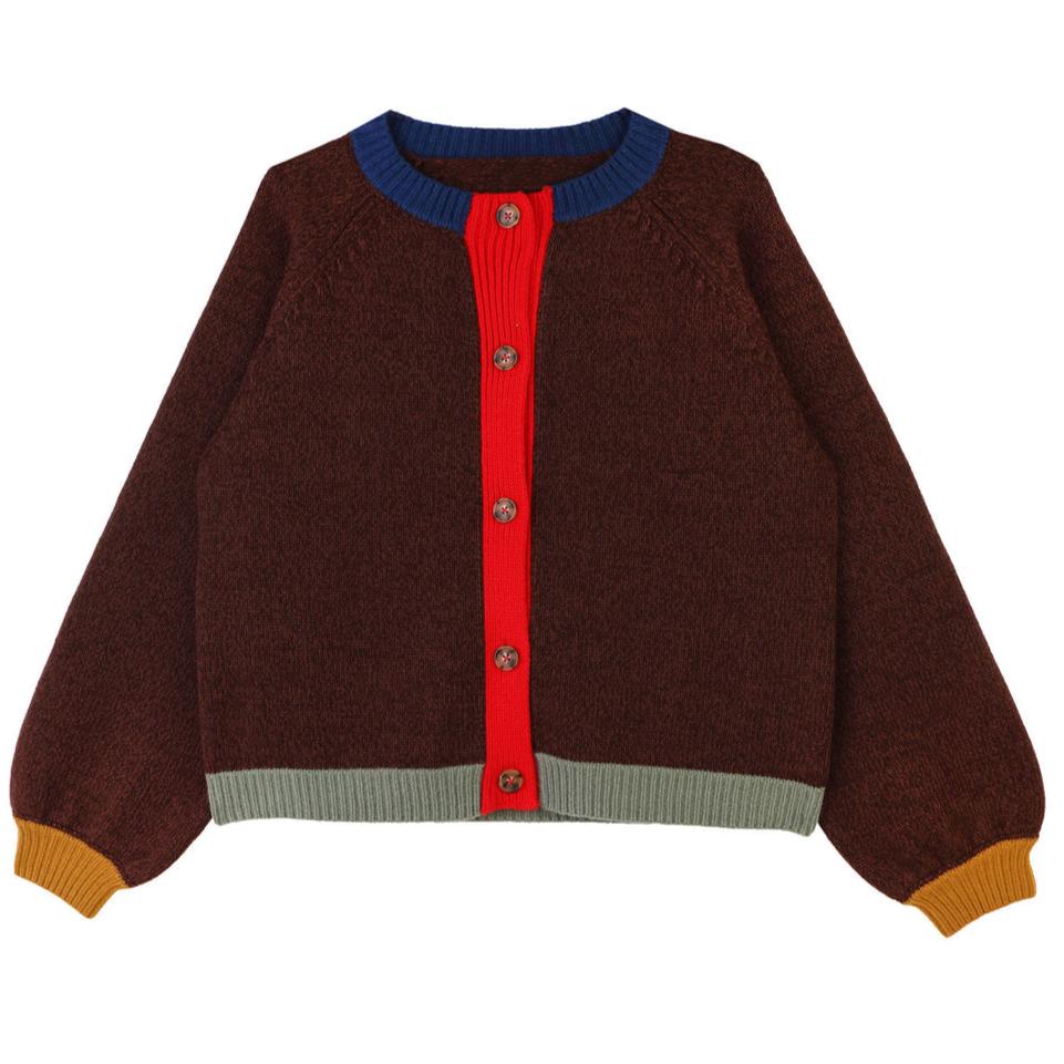 L.F.Markey Ives Cardigan Chocolate