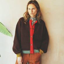 Load image into Gallery viewer, L.F.Markey Ives Cardigan Chocolate
