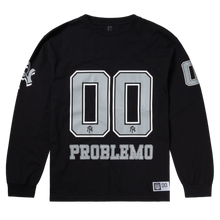 Load image into Gallery viewer, No Problemo NP00 Sports LS Jersey Black
