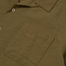 Load image into Gallery viewer, Universal Works Road Shirt Kamura Cotton Olive
