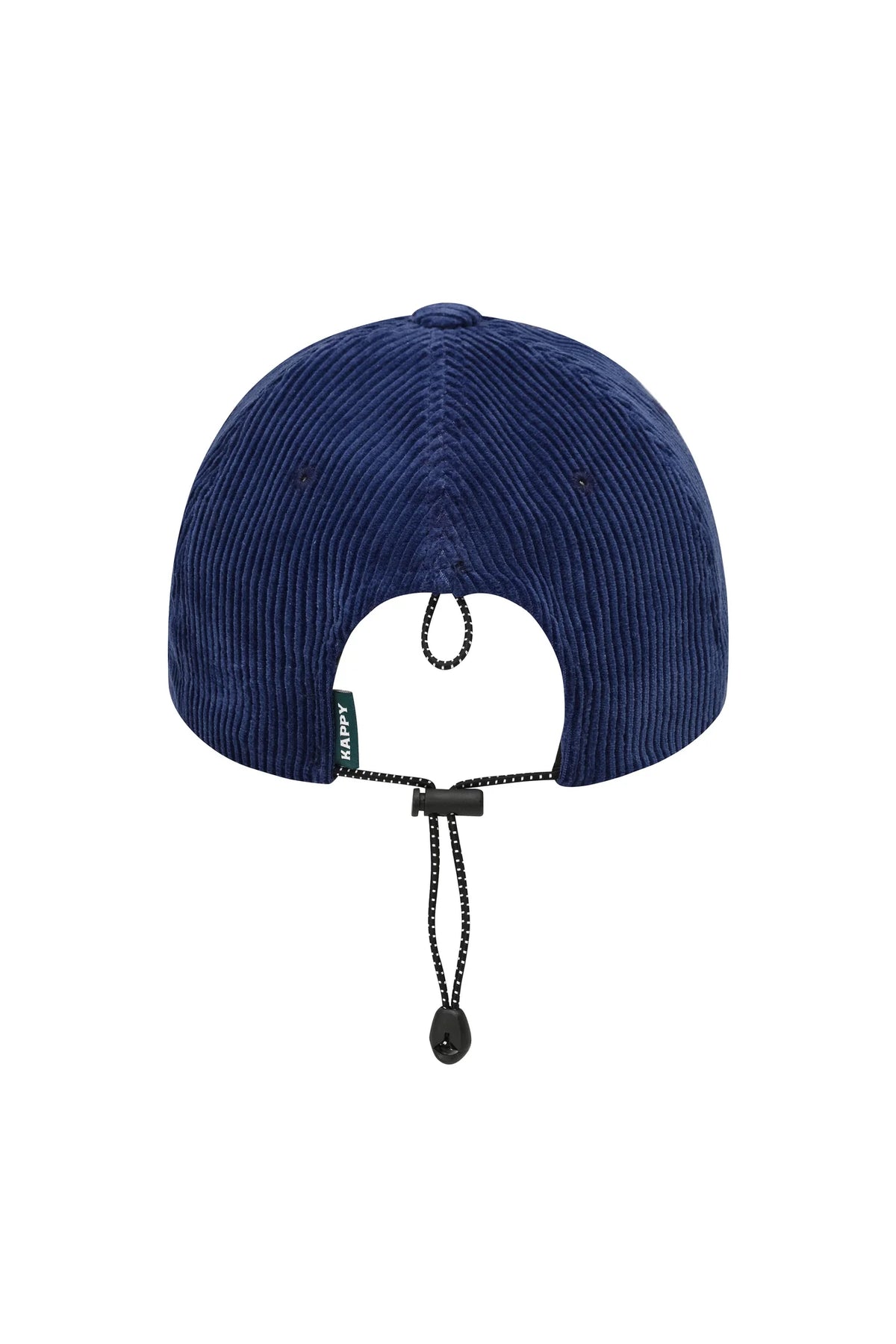 Kappy Corduroy Logo Cap Blue