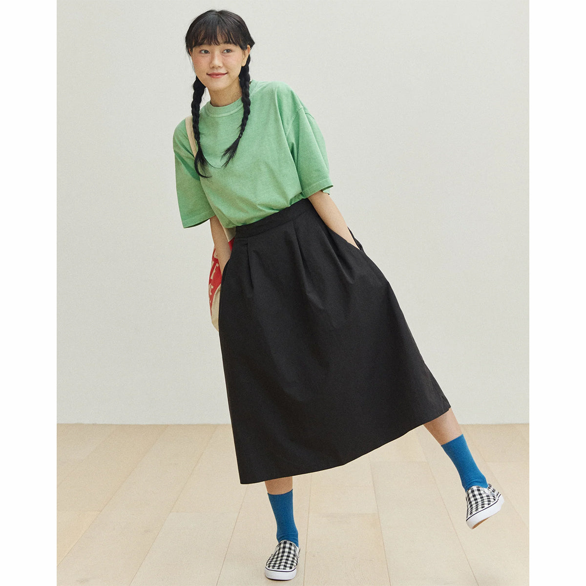 Kappy Design Pigment Dye T-shirt Mint