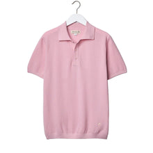 Load image into Gallery viewer, Merz b. Schwanen Knitted Polo Dusted Pink
