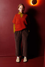 Load image into Gallery viewer, L.F.Markey Becket Cropped Trouser Umber
