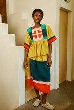 Load image into Gallery viewer, L.F.Vince Skirt Mustard Multi

