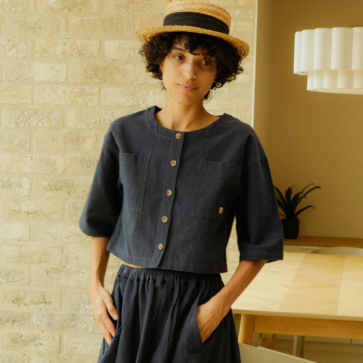 L.F.Markey Beau Top Navy