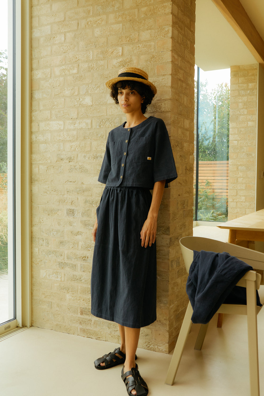 L.F.Markey Beau Top Navy