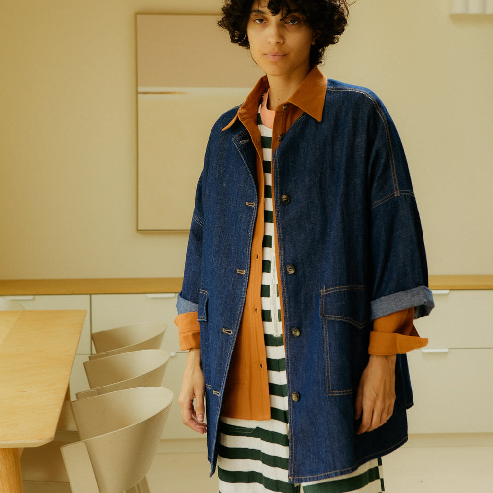 L.F.Markey Lowe Jacket Denim Chambray