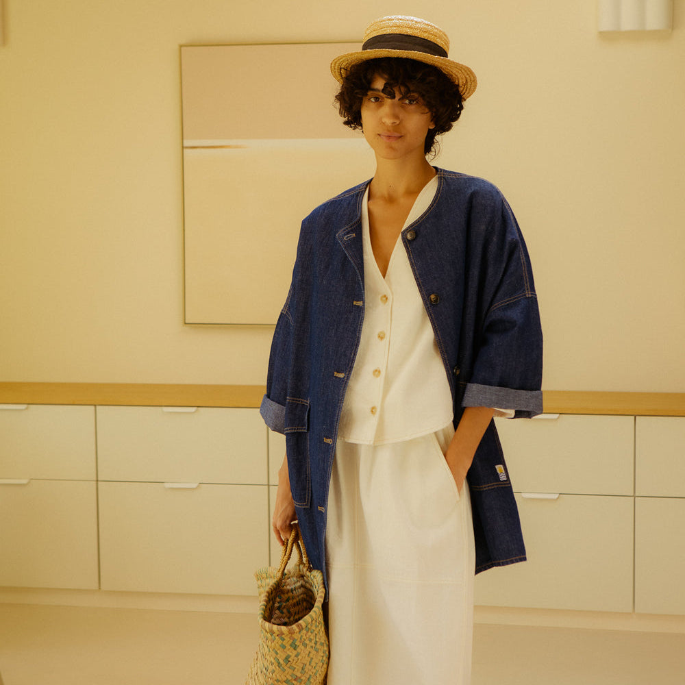 L.F.Markey Lowe Jacket Denim Chambray