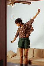 Load image into Gallery viewer, L.F.Markey Maxim Shirt Chocolate Jacquard
