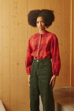 Load image into Gallery viewer, L.F.Markey Gale Shirt Red Gingham
