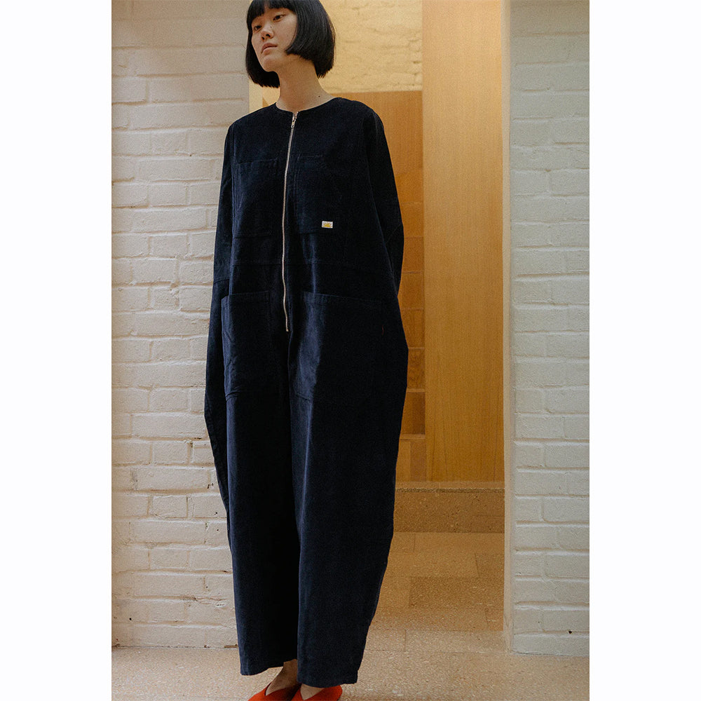 L.F.Markey Mega Longsleeve Boilersuit Navy