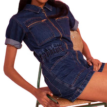 Load image into Gallery viewer, L.F.Markey Danny Playsuit Indigo
