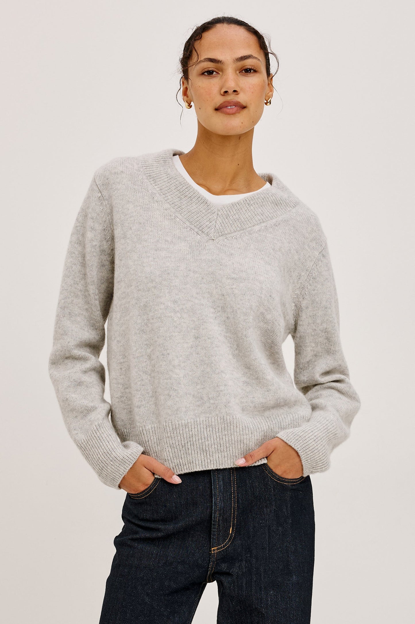 Rails Lidya sweater Heather Grey