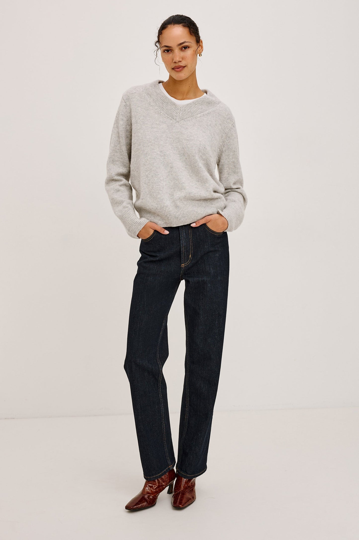 Rails Lidya sweater Heather Grey