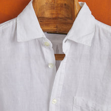 Load image into Gallery viewer, Portuguese Flannel Linen LS Shirt White
