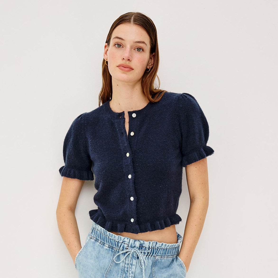 Rails Lora top Navy