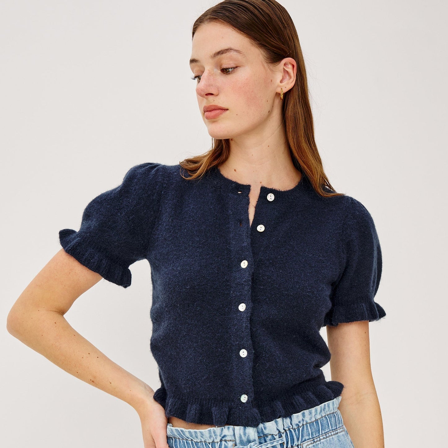 Rails Lora top Navy