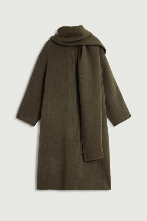 Soeur Finn Coat Khaki Marl