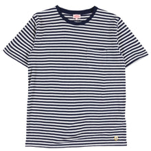 Load image into Gallery viewer, Armor Lux Striped T-Shirt Marine Deep  / Nature
