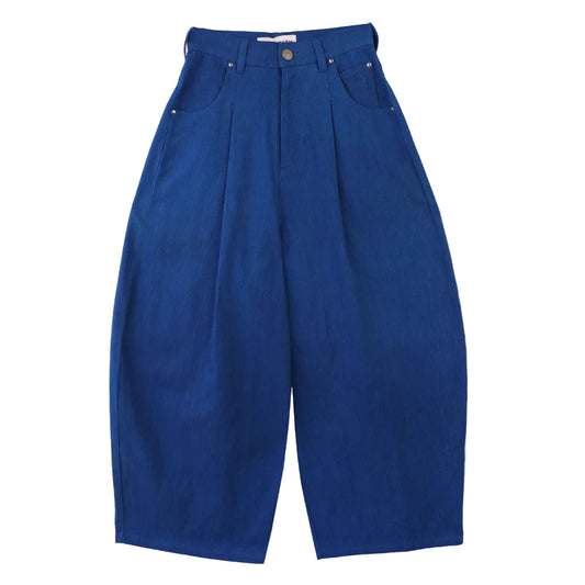 L.F.Markey Mason Trouser Cobalt