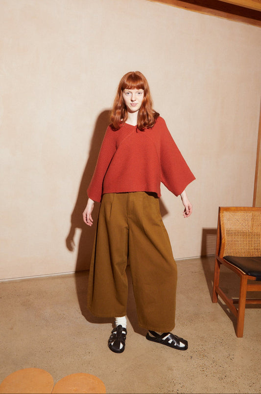 L.F.Markey Mason Trouser Tobacco