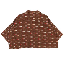 Load image into Gallery viewer, L.F.Markey Maxim Shirt Chocolate Jacquard
