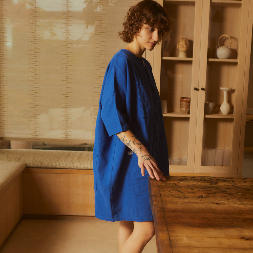 L.F.Markey Mega Playsuit Cobalt