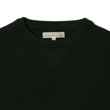 Load image into Gallery viewer, Merz b. Schwanen Merino Pullover Bottle Green
