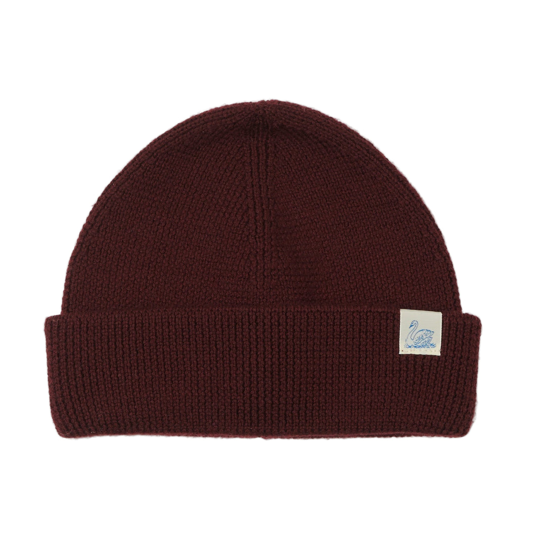Merz b. Schwanen 05 Watch Cap Burgundy