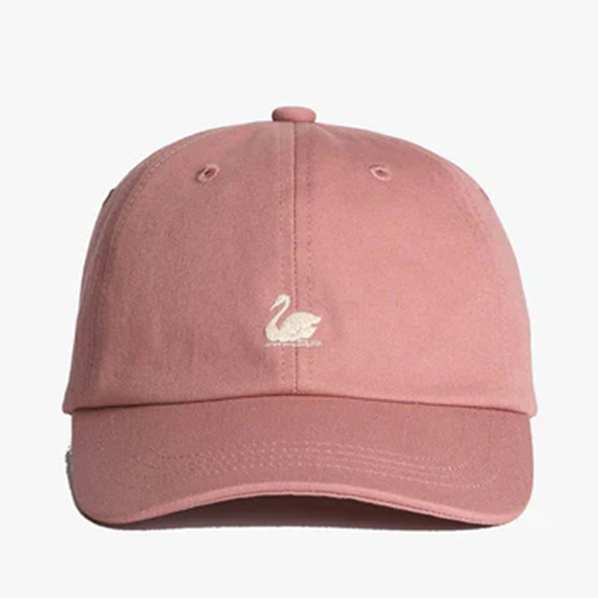 Merz b. Schwanen Swan Logo Cap Rosewood / Nature